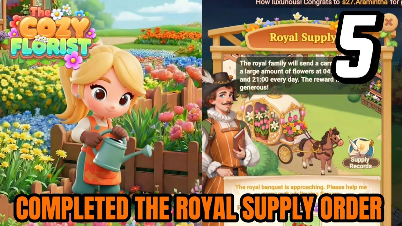 THE COZY FLORIST - GAMEPLAY (PART 5)