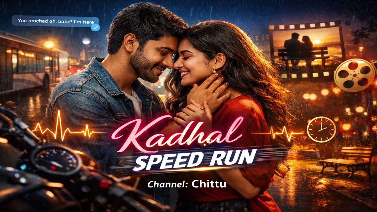 Kadhal Speed Run – Tamil Romantic Song ❤️‍🔥 | Love Anthem | Chittu Official