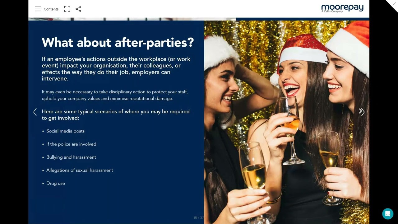 Parties and policies: HR&rsquo;s holiday season survival guide | Webinar