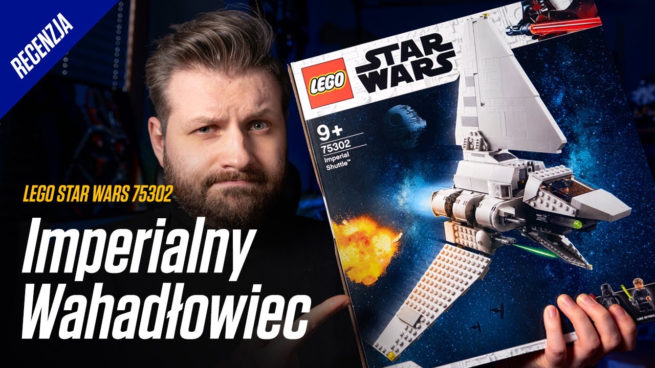 Gwiezdne Wojny Lego 75302 - Wahadłoweic Imperialny Star Wars Recenzja