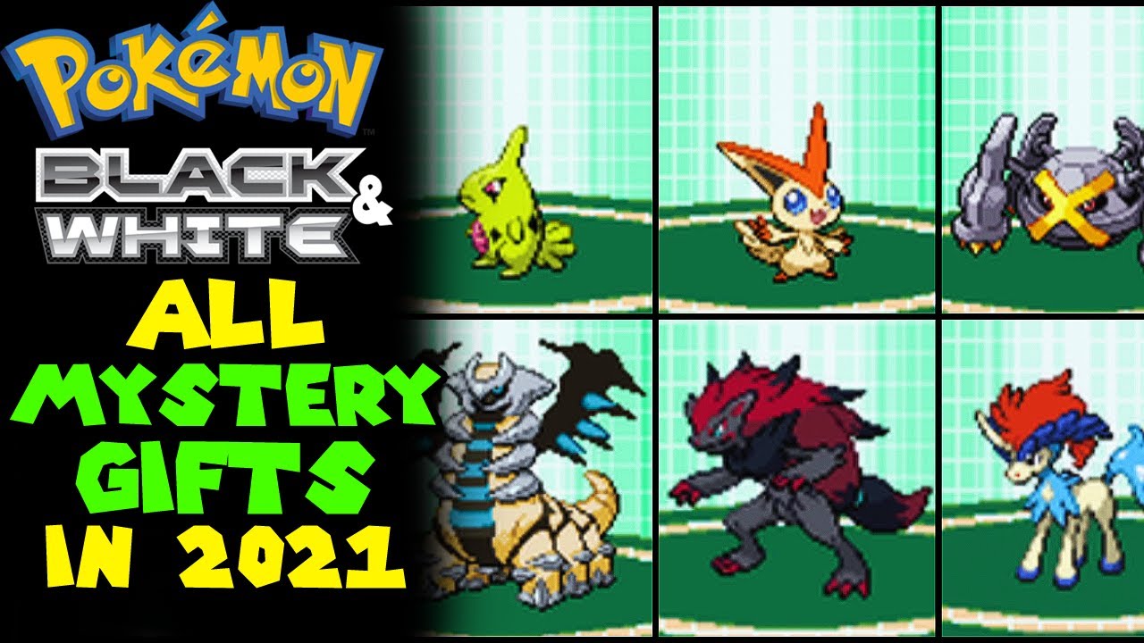 WSZYSTKIE TAJEMNICZE PREZENTY w Pokemon Black & White, kt&oacute;re nadal możesz zdobyć w 2021 roku