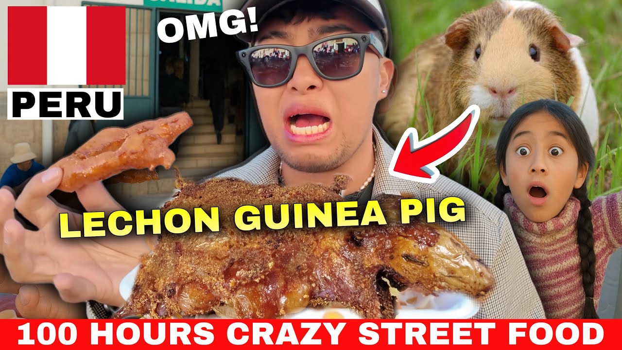 TRYING THE CRAZY STREET FOOD OF PERU 🇵🇪 