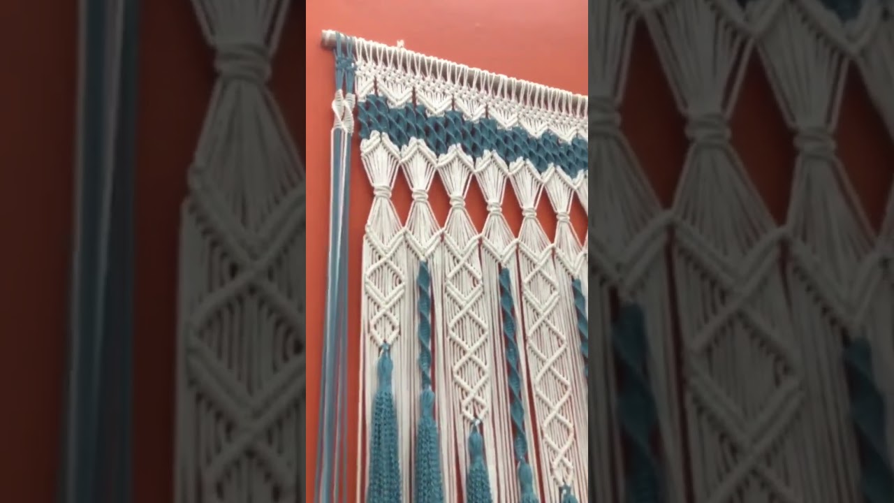 macrame curtain macrame wedding backdrop