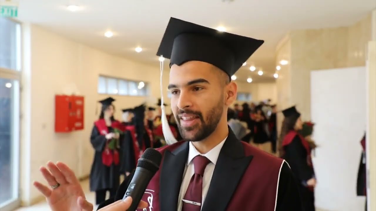 ترديد القسم الطبي لطلبة كلية الصيدلة في جامعة كركوك