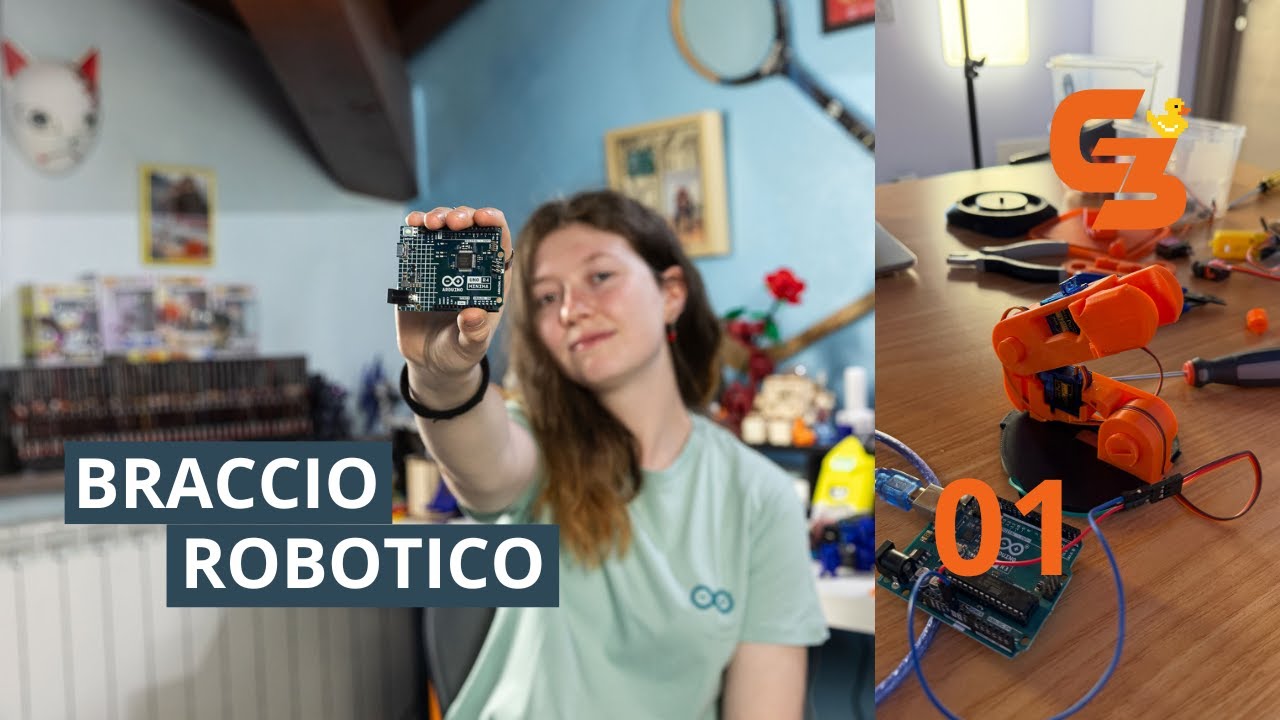 Come realizzare un braccio robotico da zero || Parte 1