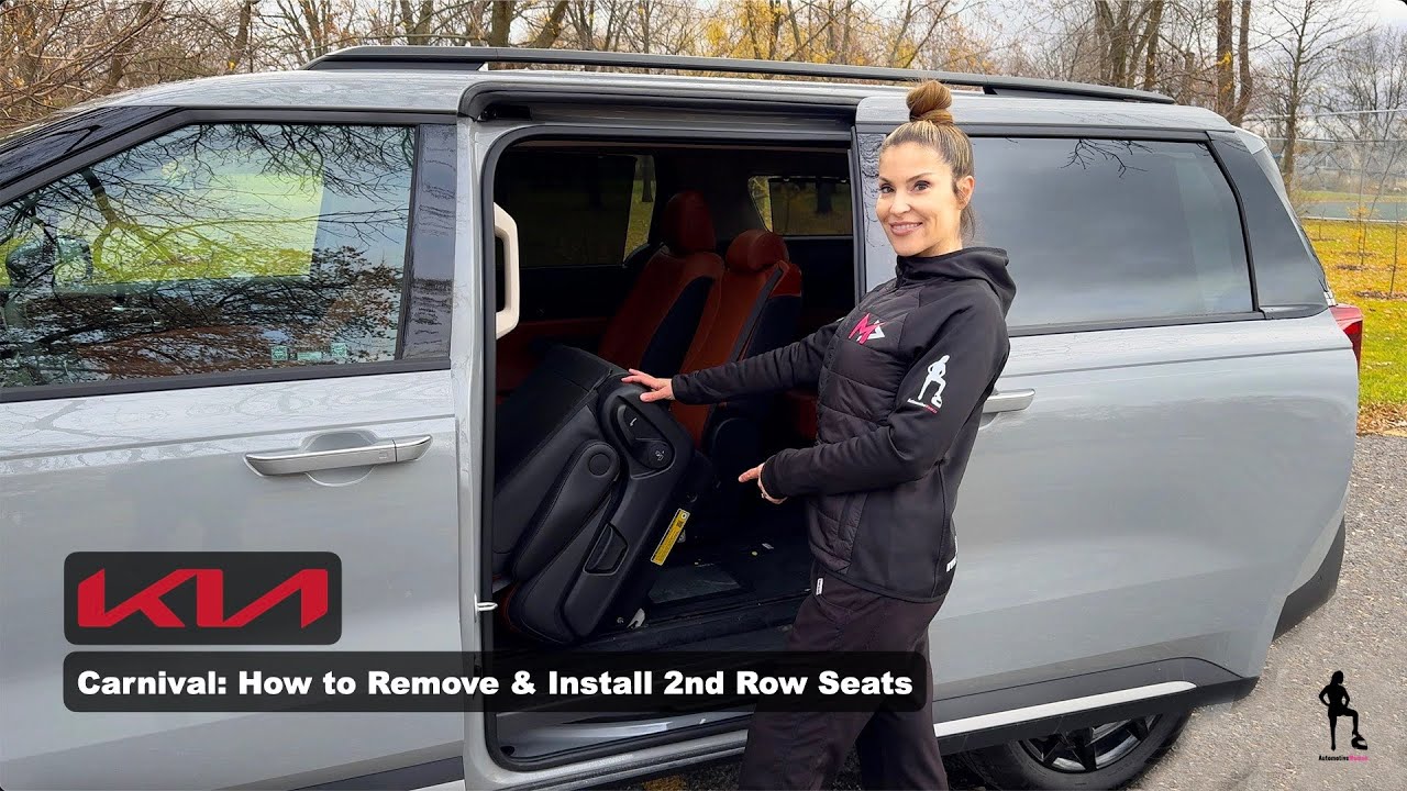 Kia Carnival: How to Remove & Install 2nd Row Seats (Step-by-Step)