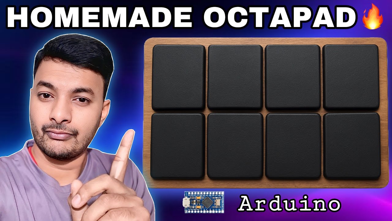 Homemade Octapad from Arduino || Aryan Raj Techno ||