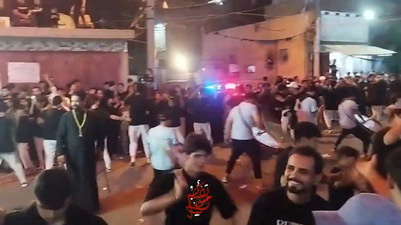 موكب قافلة الموعود | نزلة حي الجوادين | اليلة الرابعة من محرم 1447ه‍