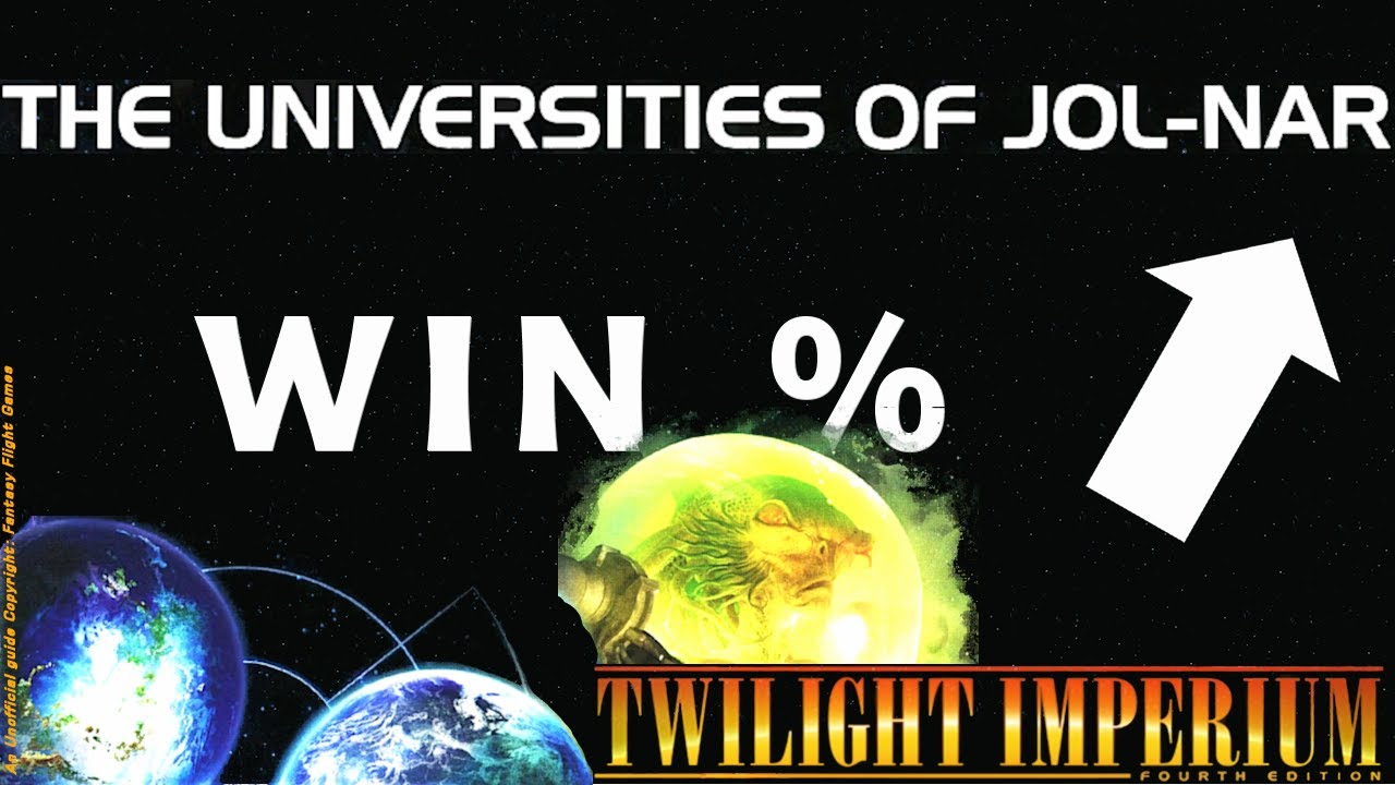 Университеты Джол-Нара — Первые раунды для НОВИЧКОВ [Twilight Imperium 4, PoK]