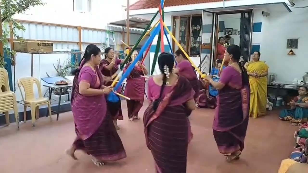 Pinnal Kolattam | Sri Mukthabai Mahila Bhajan Mandali Trust, Hosur.