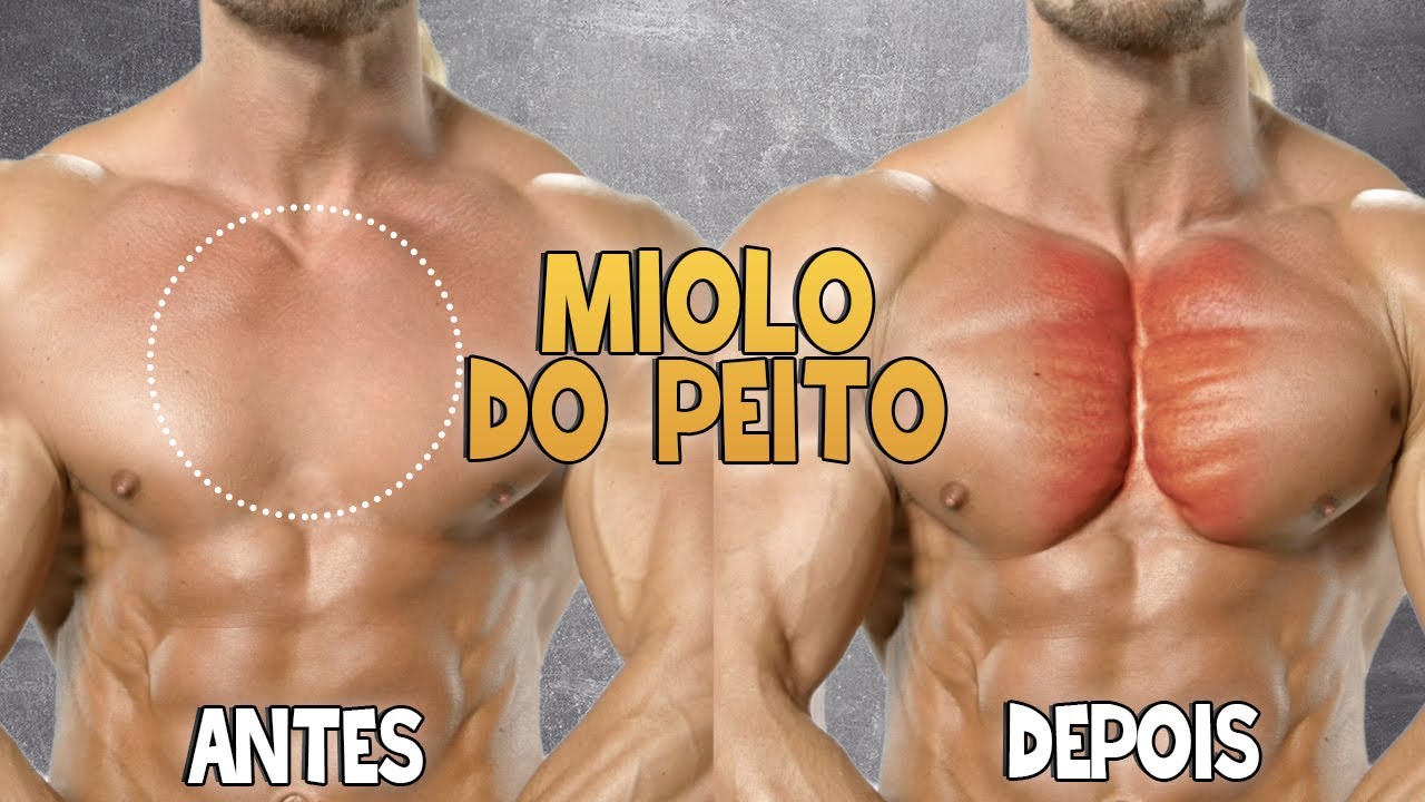 OS 2 EXERCÍCIOS PARA HIPERTROFIAR A PARTE CENTRAL DO PEITORAL | MIOLO DO PEITO