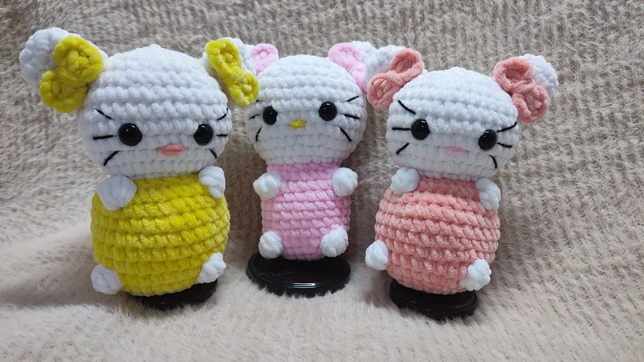 Amigurumi Hello kitty yapimi