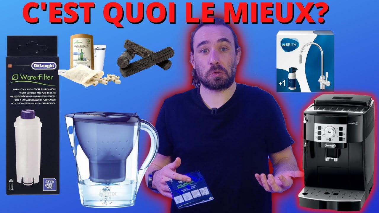 Les meilleurs systèmes de filtration d'eau pour votre cafetière