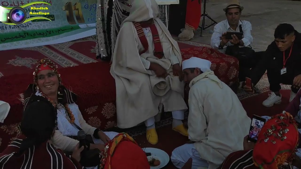 أسوكز - إغمي نيسلان عرس أمازيغي تقاليد  أيت مرغاد تانة بمهرجان أمزيد Mariage amazigh d'ait merghad  