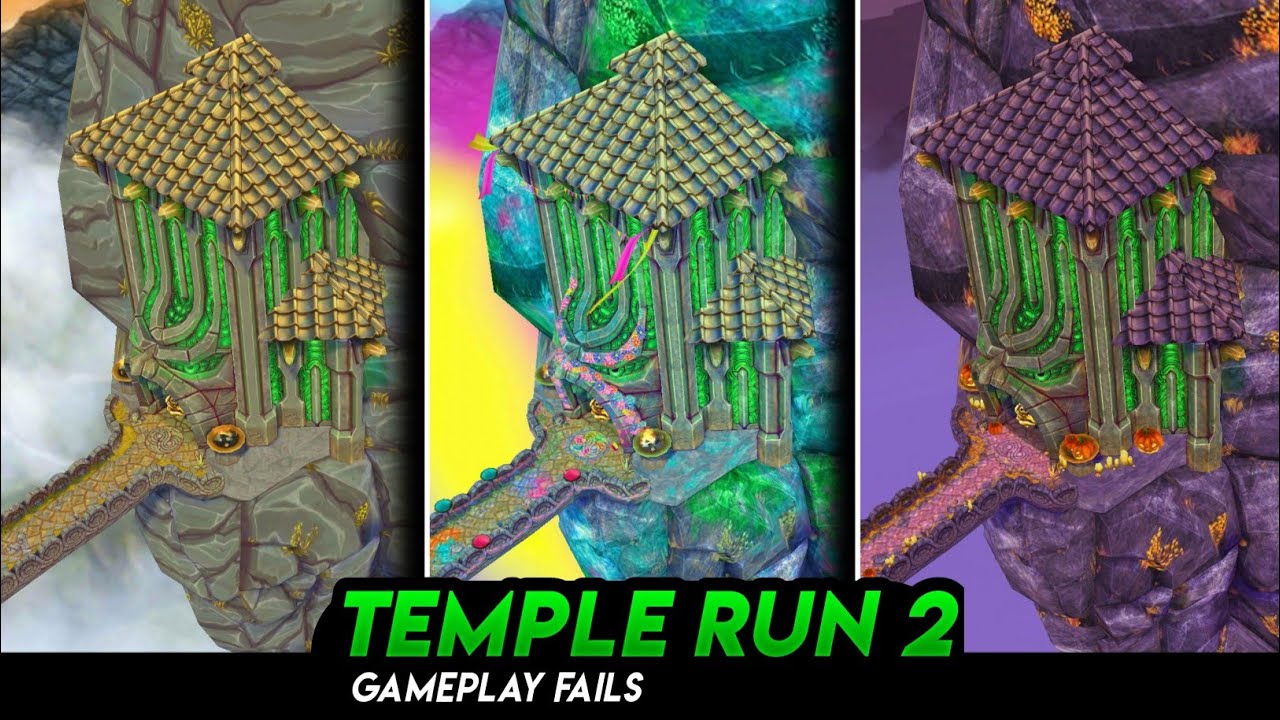 Temple Run 2 FUNNY FAILS Ep4 | Sky Summit | Holi Festival | Spooky Summit Temple Run 2 Maps Gameplay
