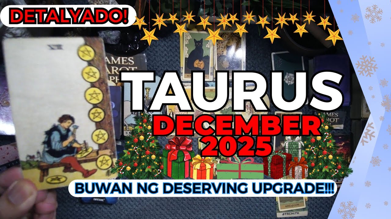 TAURUS Magsha-Shine Ka! ANG NAIS MO, MAKAKAMIT MO! Hustisya Ay Darating! DECEMBER 2025