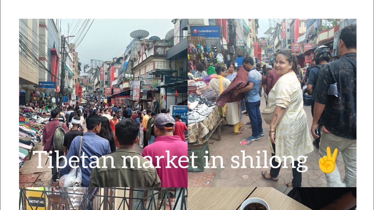 Exploring Tibetan market in shilong ✌️ we buy 24k gold 🥇#dailyvlog #tibetanvloger #subscribetomych