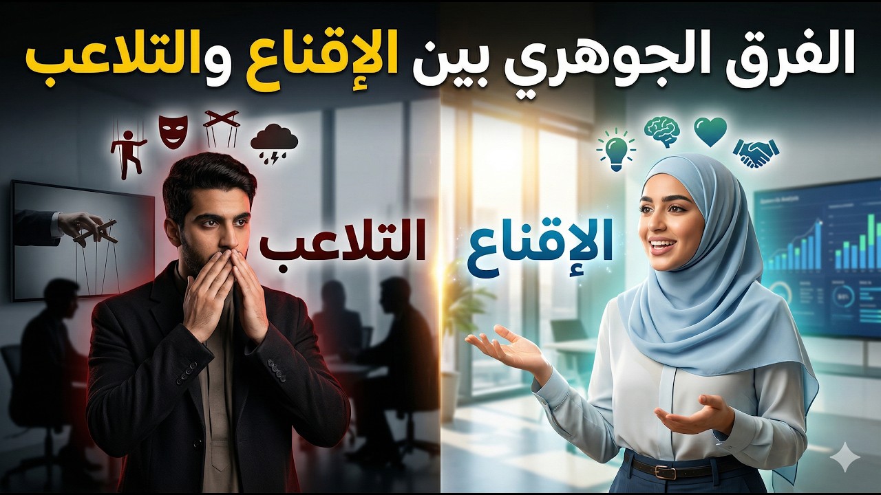 فرق الجوهر  إقناع أم تلاعب؟
