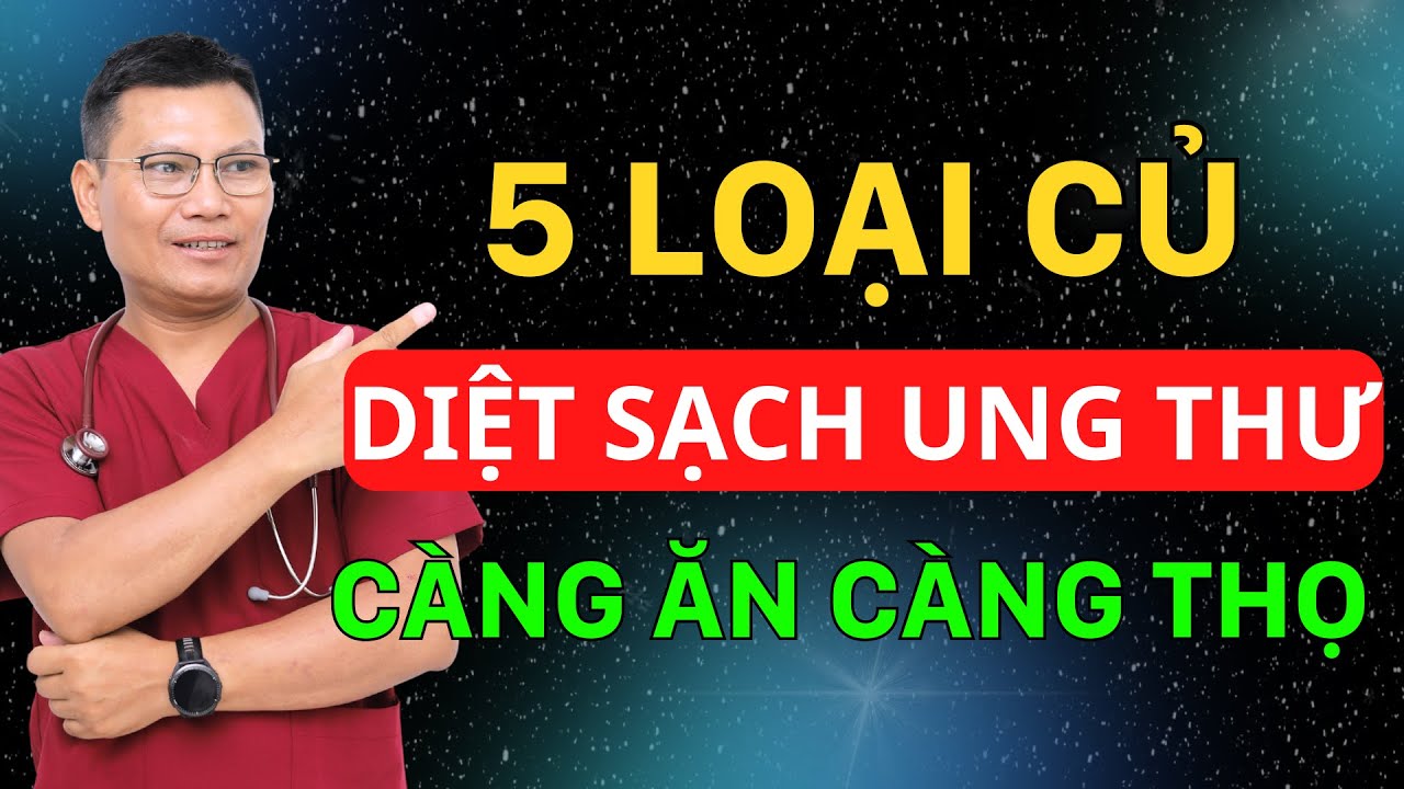 5 Loại Củ Giúp Diệt Sạch Tế Bào U.ng Th.ư – Càng Ăn Càng Sống Thọ | Lê Minh Tuấn