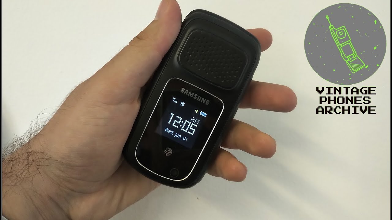 Samsung SM-B780A Rugby 4 Rugged Mobile phone menu browse, ringtones, games, wallpapers