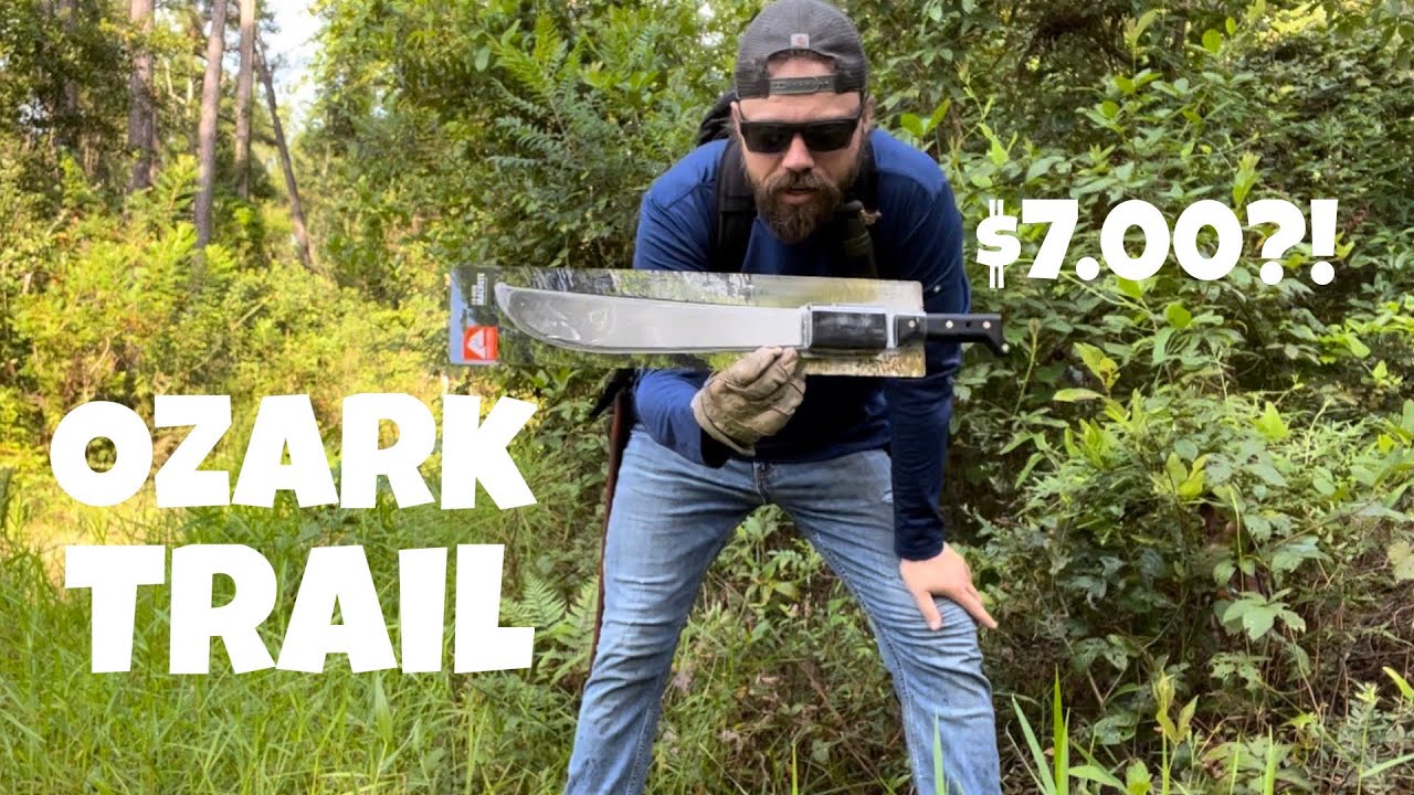 Мачете Ozark Trail протестировано в реальных условиях!