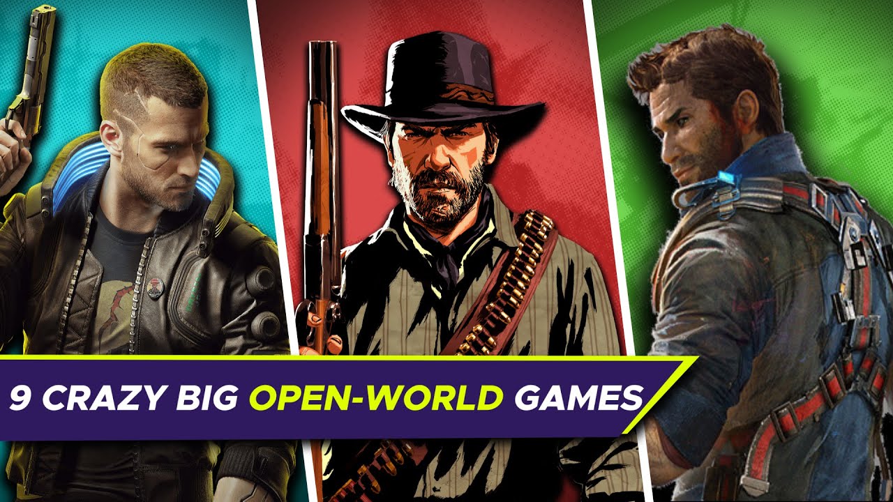 9 Crazy BIG OPEN WOLRD Games | Hindi | #igmaindia #igma