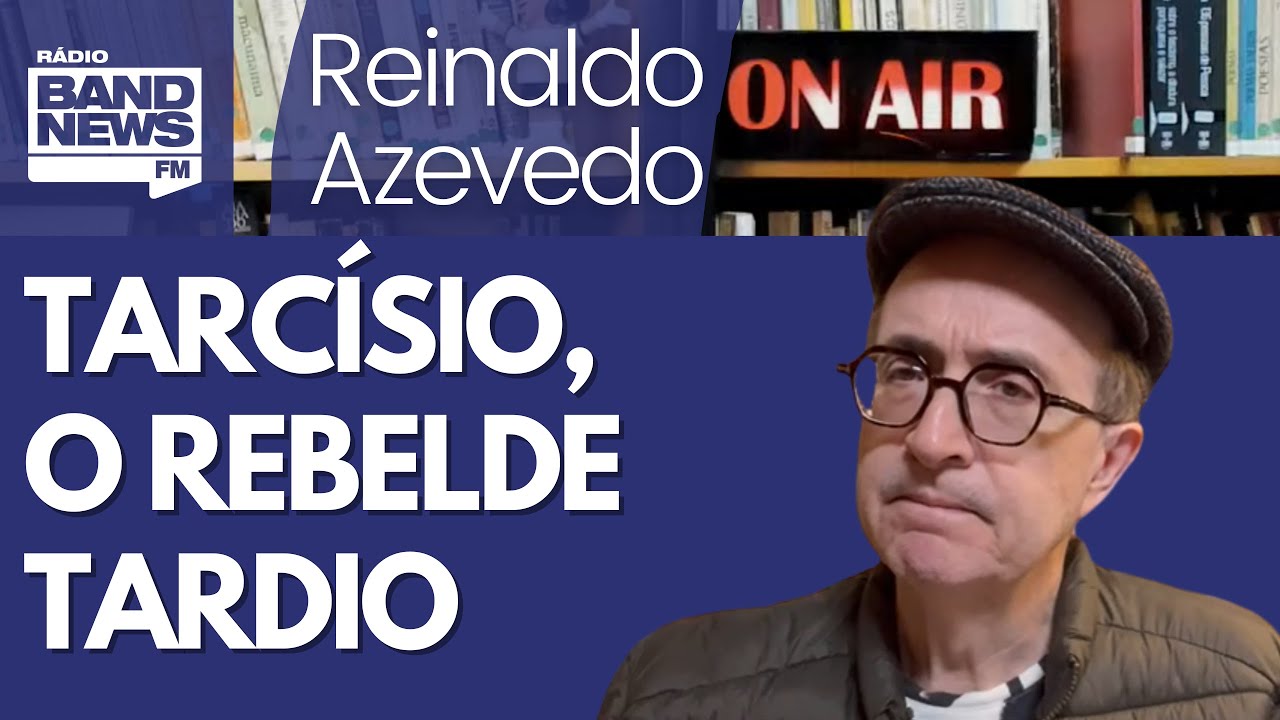 Reinaldo: Parece que Tarcísio, ora rebelde, decidiu enfrentar o clã Bolsonaro tarde demais