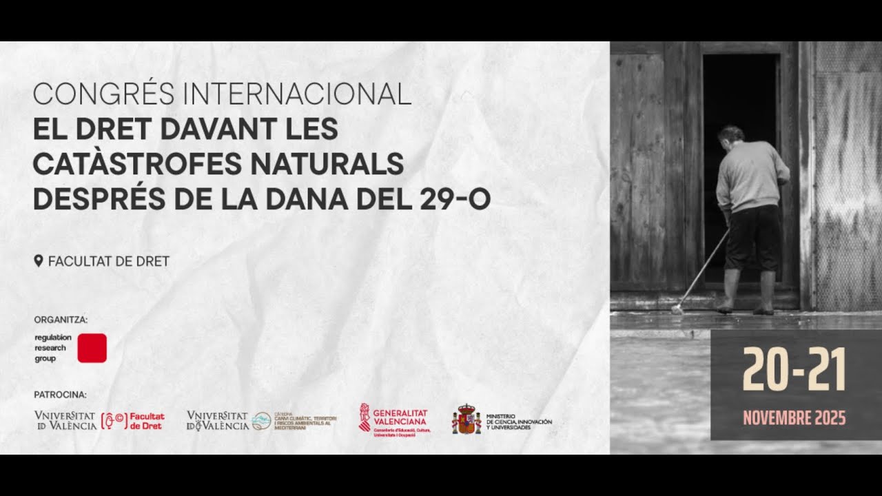 Congrés Dret DANA - Panell 3. Perspectiva medioambiental