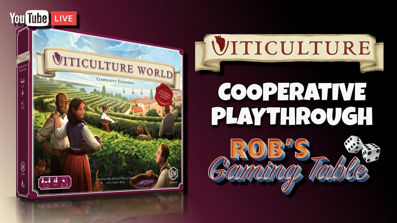 Viticulture World Cooperative Playthrough