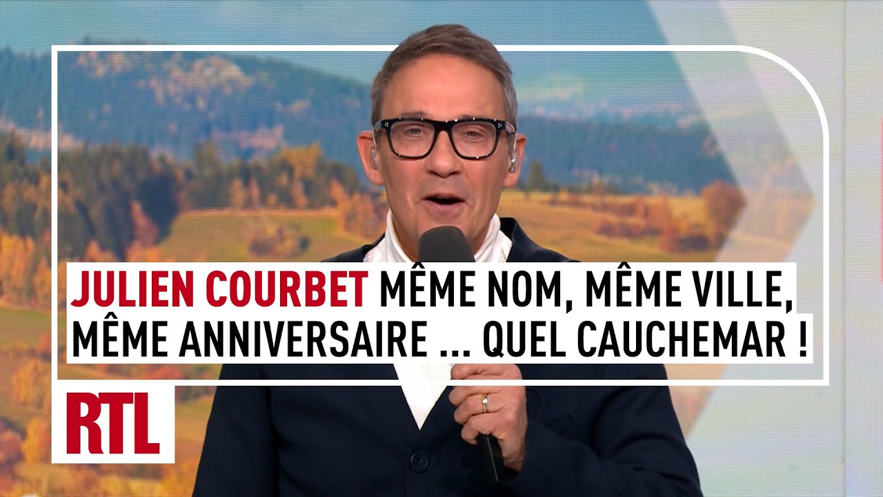Julien Courbet : spécial invité mystère, la folle histoire des homonymes