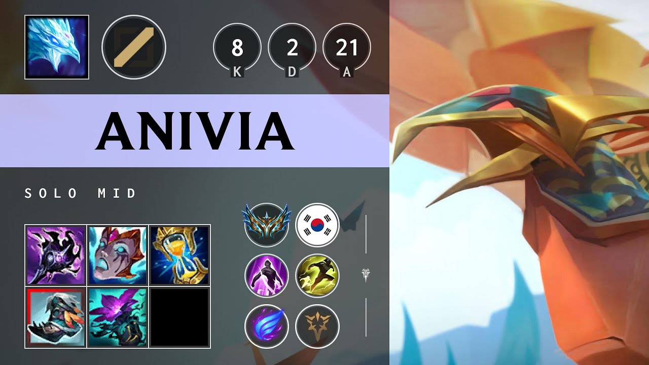 Anivia Mid vs Galio - KR Challenger Patch 25.21