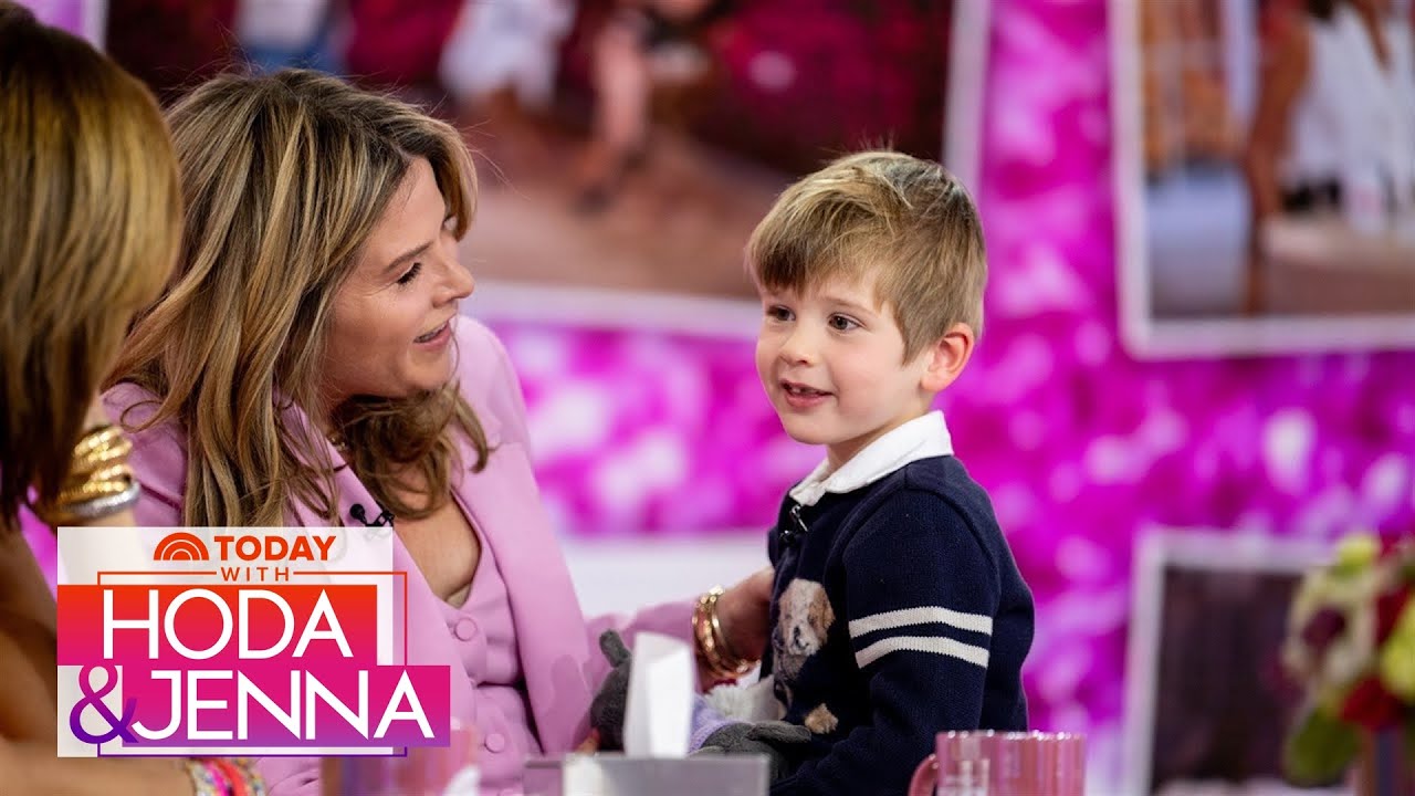 See Jenna Bush Hager’s son Hal’s first time on the show!