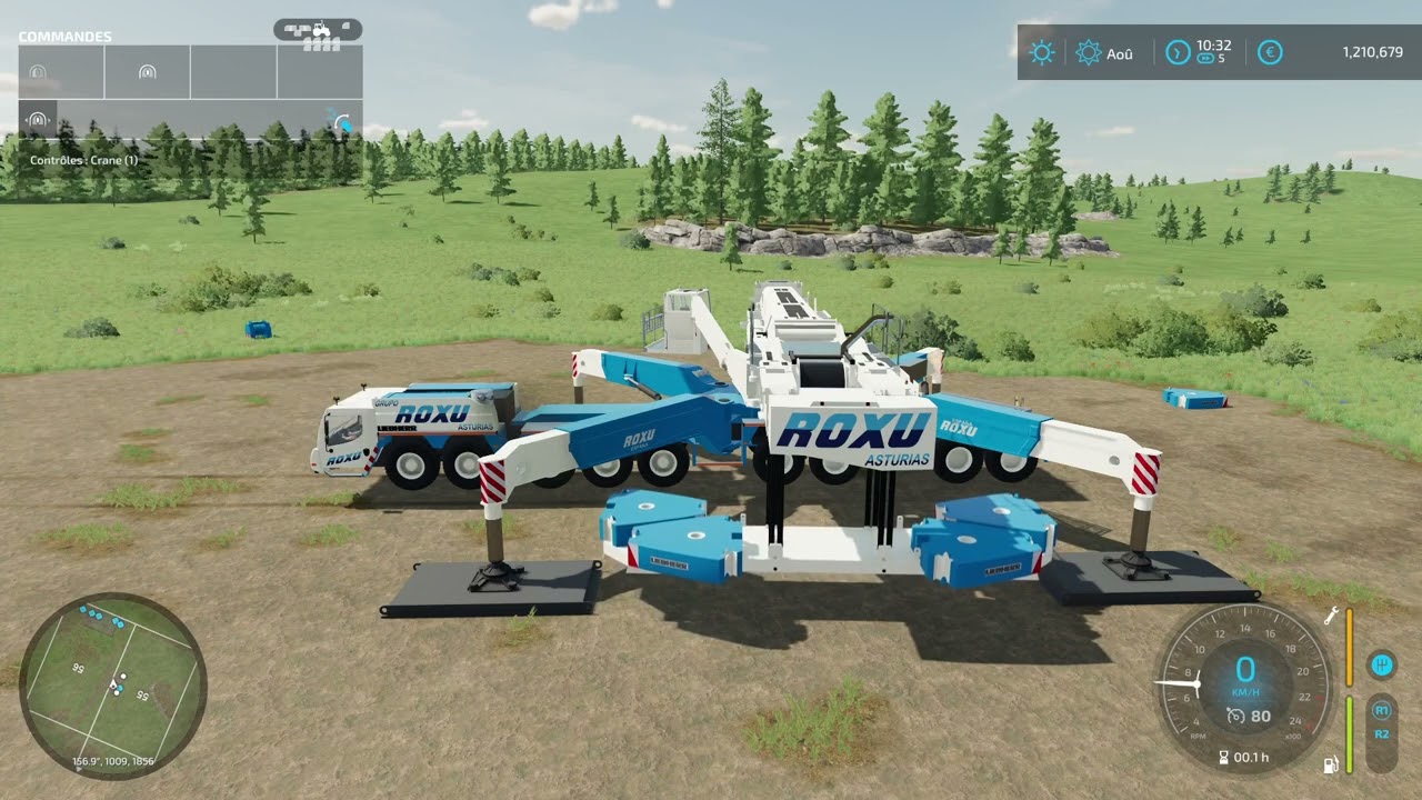 Guide de montage de la Liebherr LTM-11200, FS22