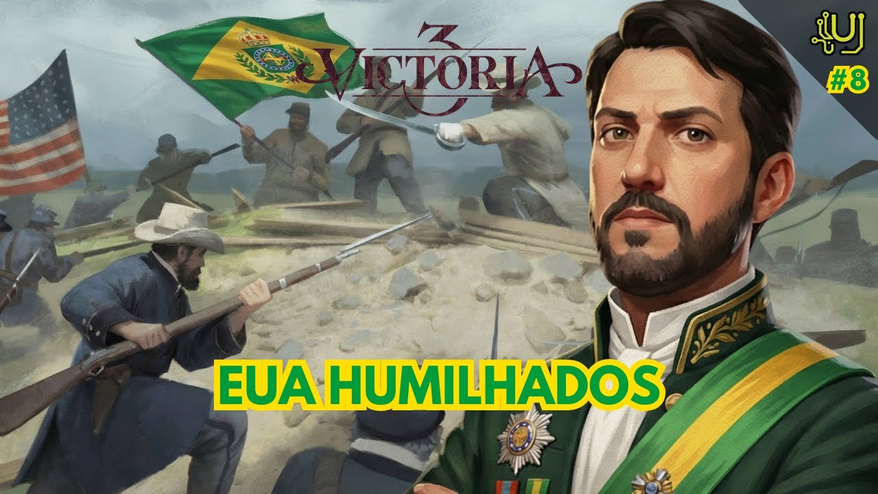 Brasil: Nova África e Humilhação dos EUA ⚔️ | Victoria 3 Ep. 8