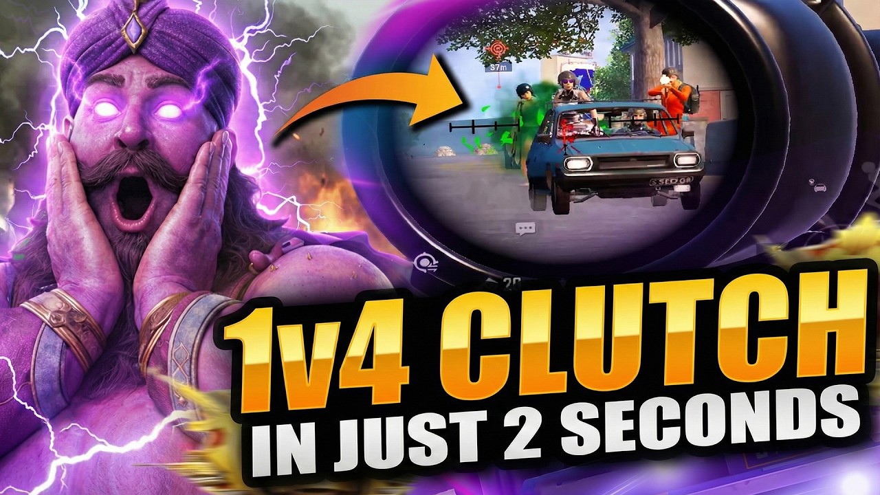 NON STOP 1v4 SQUAD FINISHES IN GENIE MODE BGMI 🔥 - INTENSE GAMEPLAY