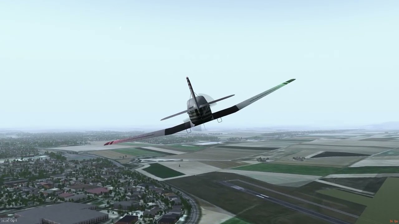 FlightGear 2020.4.0 sur Linux Mageia, Yak18T Troyes 2025 02 23 11 20 51