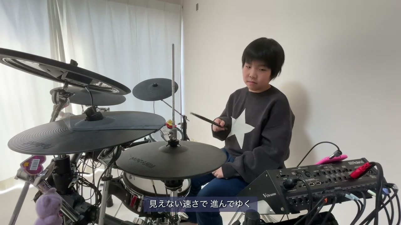 【10歳】夏の影/Mrs. GREEN APPLE【ドラム】