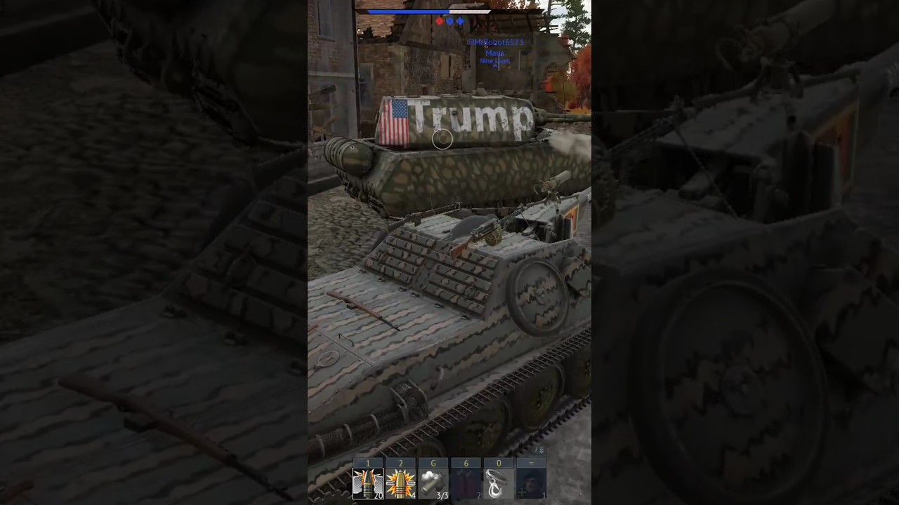 I ran into Donald Trump in War Thunder #shorts #warthunder #warthundershorts