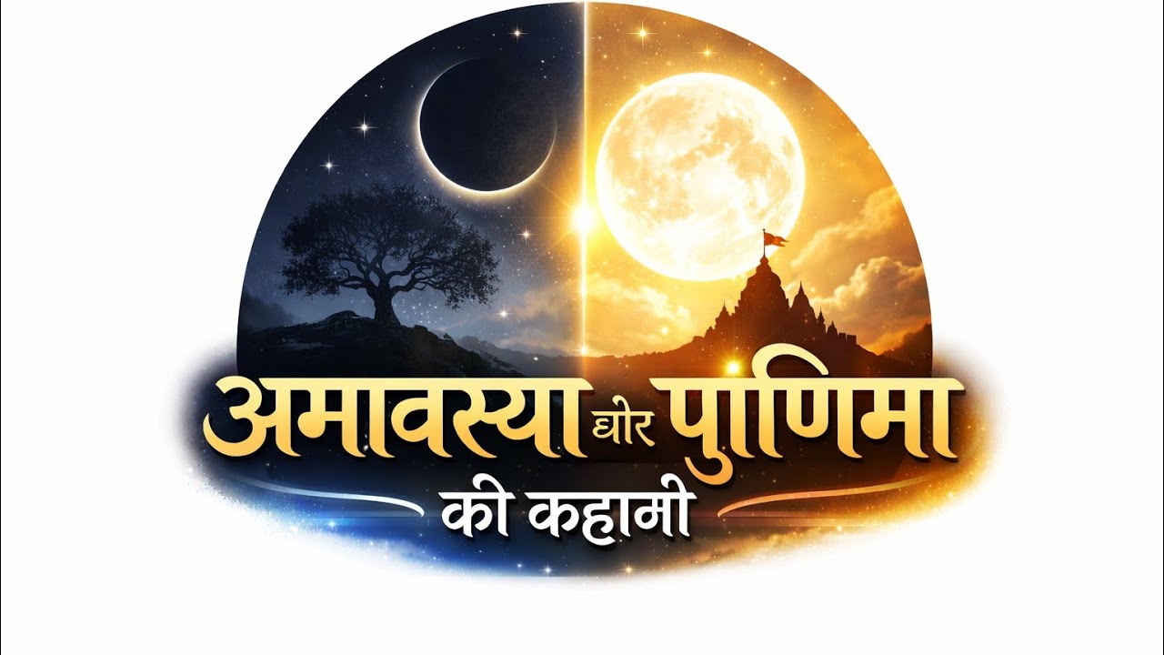 अमावस्या और पूर्णिमा की कहानी | जीवन का रहस्य | Heart Touching Hindi Story,#stories 