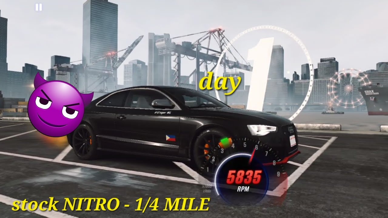 CSR2 TOURNAMENT Audi RS 5 Coupe(elite) - 9.33x stock NITRO. DAY2
