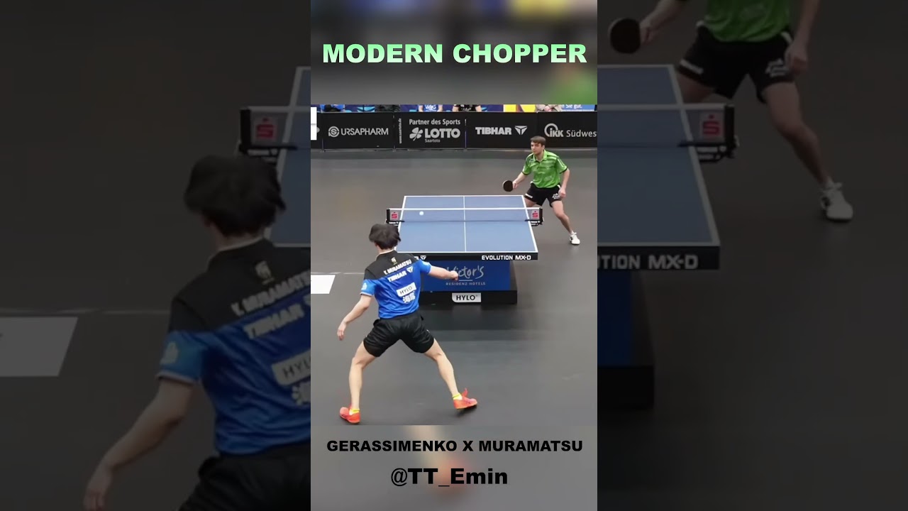 Modern Chopper          #muramatsu #defense #pingpong #shorts #tabletennis #ttbl #dyn