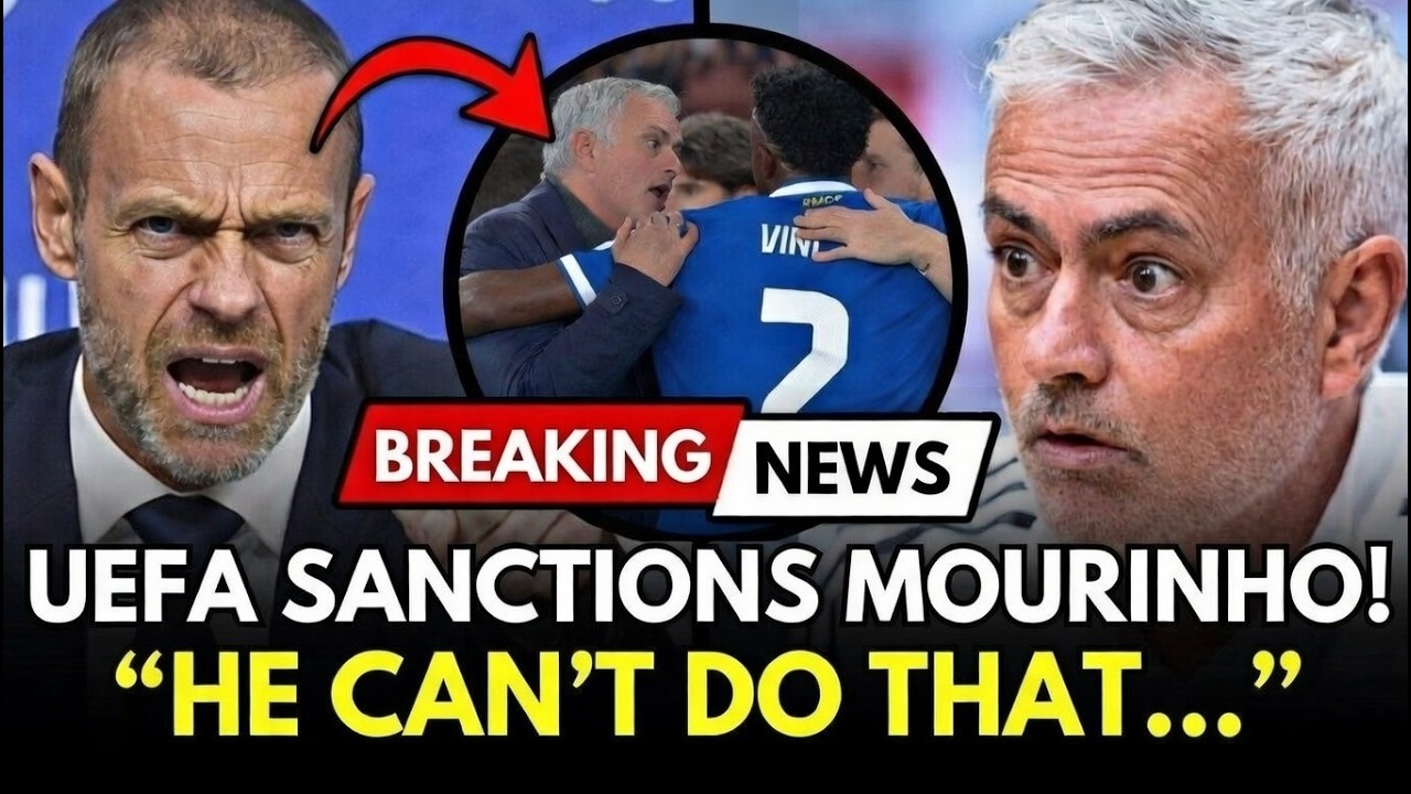 OFFICIAL: UEFA Punishes Mourinho! Threats Against Real Madrid and Florentino Confirmed!