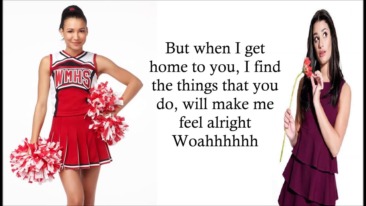 Glee - A Hard Day's Night - Lyrics