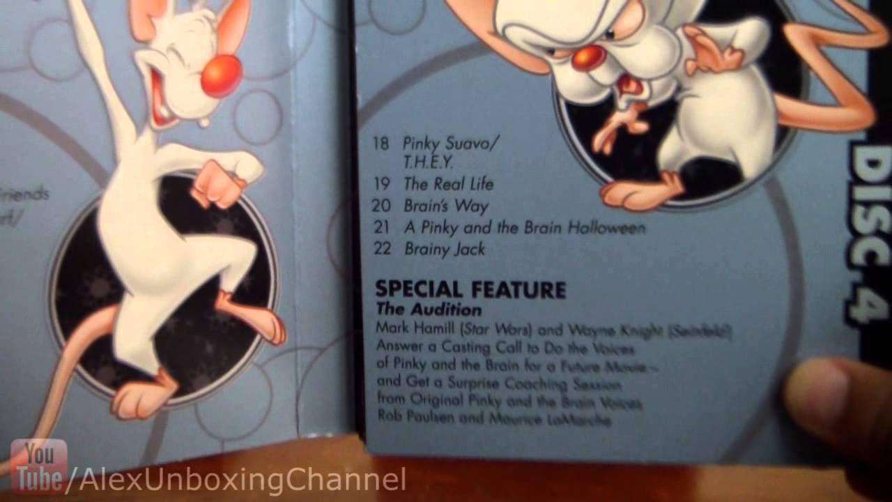 UNBOXING Pinky and the Brain all episodes vol 1-3