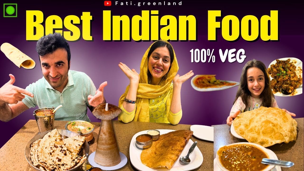 Persian family trying Best indian veg food in India🇮🇳 | Bengaluru | #masaladosa #paneerbuttermasala