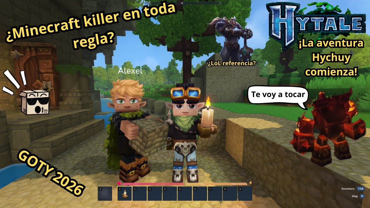 Primer Gameplay de Hytale 😮 ¿es tan malo como dicen? 🤔 ¡Aventura Hychuy! 😁 | Hytale