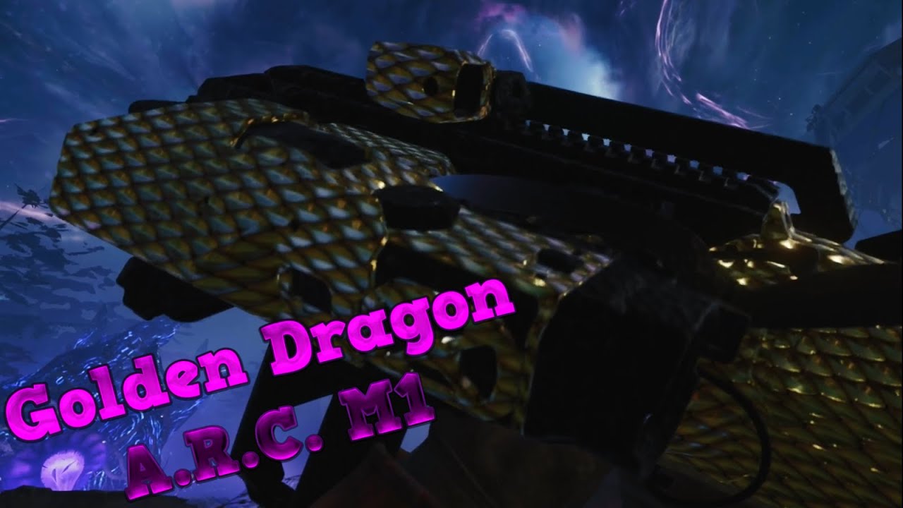 Golden Dragon A.R.C. M1 Black ops 7 Zombies