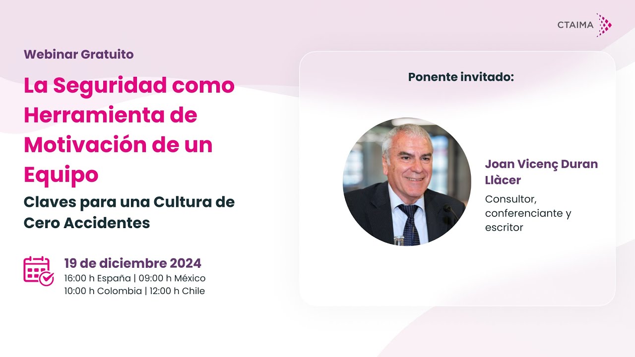 La Seguridad como Herramienta de Motivación de un Equipo: Claves para una Cultura de Cero Accidentes