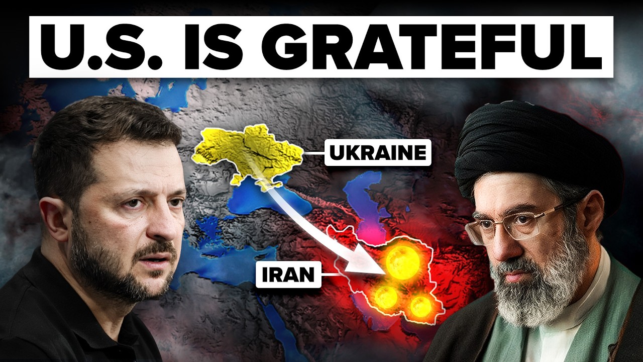 То, чего Украина только что добилась для США в Иране... Никто другой не смог бы сделать.