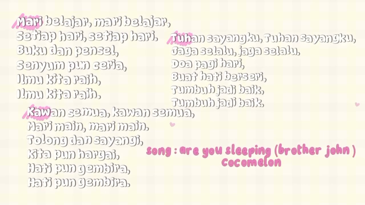 MENCIPTA LAGU KANAK-KANAK : PENDIDIKAN,PERSAHABATAN&NILAI KEAGAMAAN